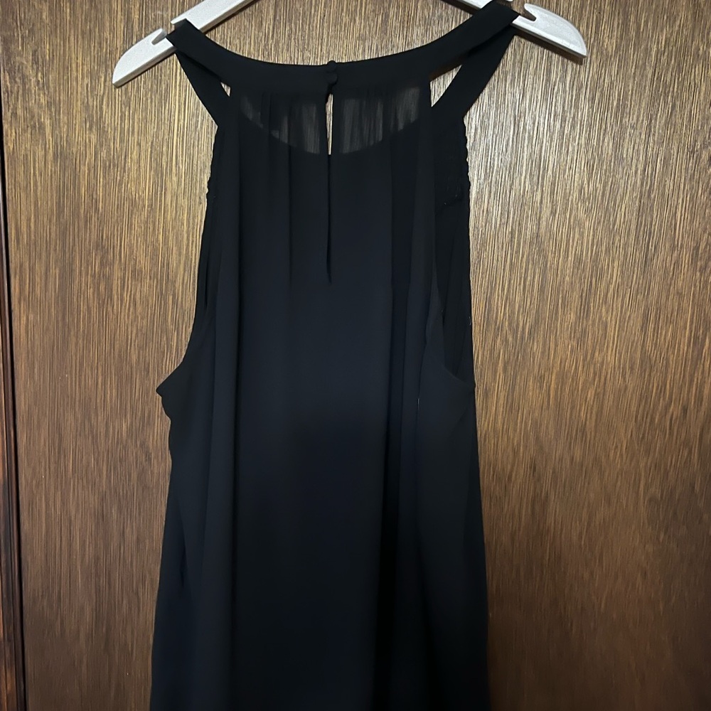 1X Torrid Elegant Black Sleeveless Women's Top